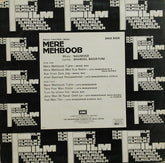 Naushad, Shakeel Badayuni - Mere Mehboob (Vinyl) Image